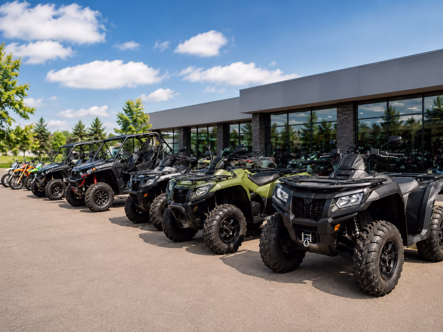 Powersports vehicle catalog example